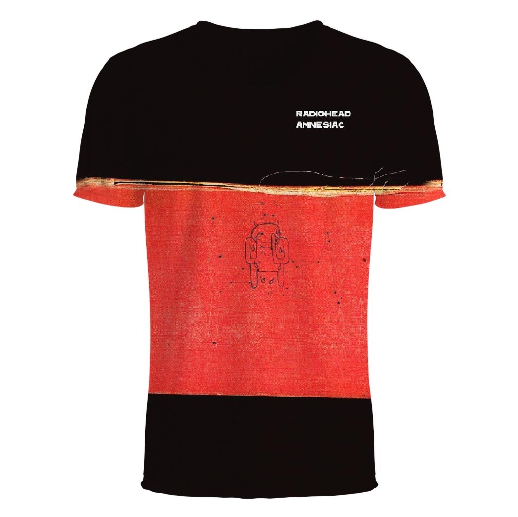 radiohead amnesiac shirt
