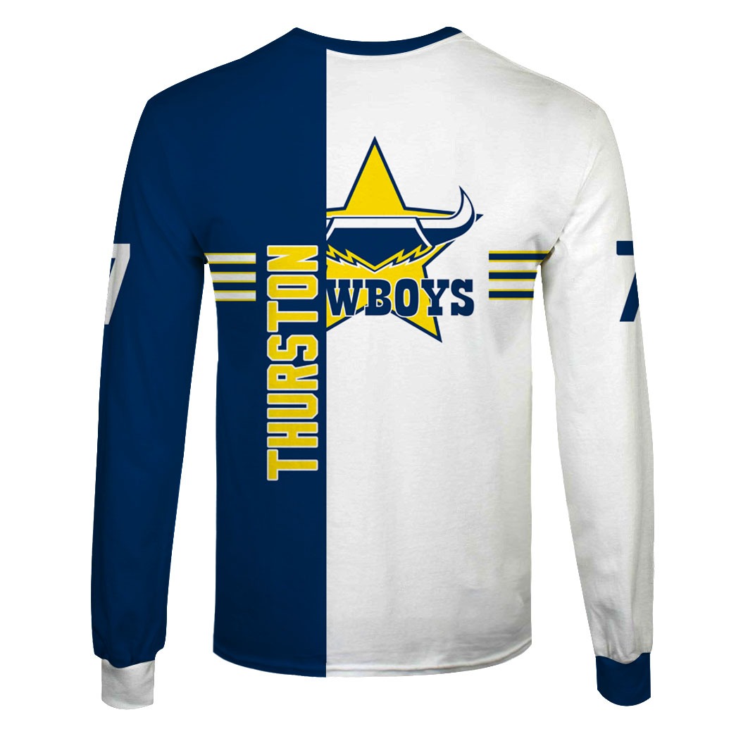 North Queensland Cowboys Johnathan Thurston Limited Edition 3D All Over  Printed Hoodies Shirts - OldSchoolThings - Personalize Your Own New & Retro  Sports Jerseys, Hoodies, T Shirts