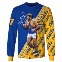 West Coast Eagles Thanks Jk 17 700 Goals Josh Kennedy Tyjk Shirt