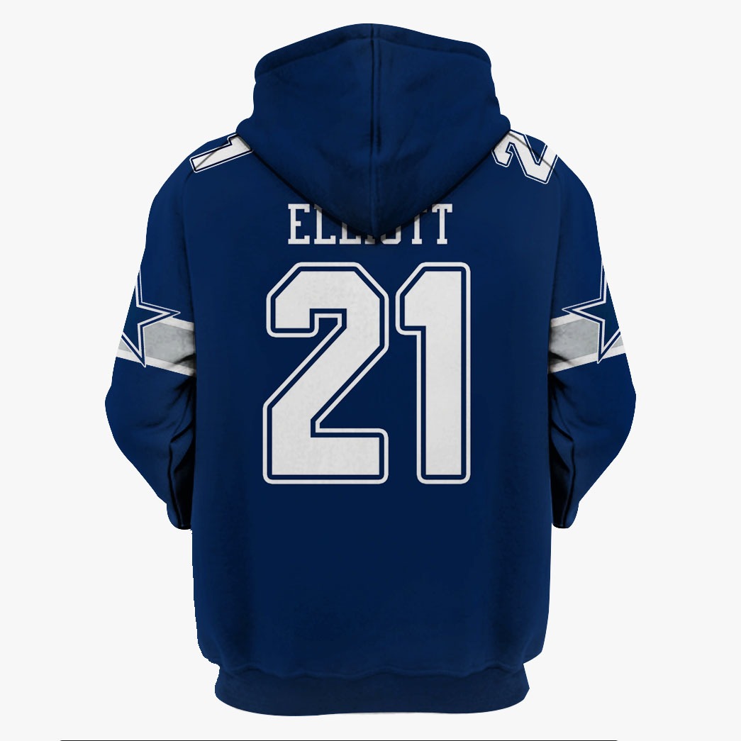 Ezekiel Elliott #21 Cowboys T-Shirt S-5XL