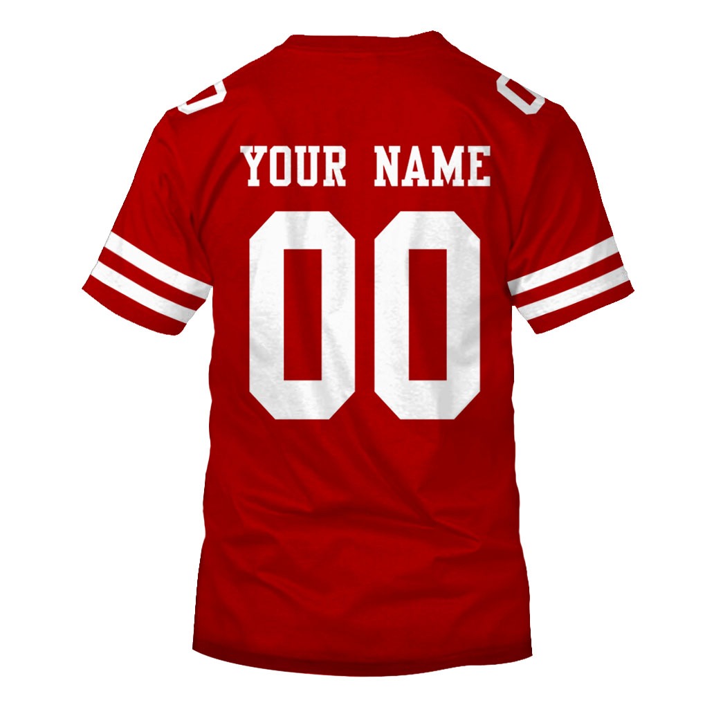 San Francisco 49ers NFL Personalized Home Jersey Hoodie T Shirt - Growkoc