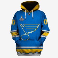 Custom St Louis Blues Retro Gradient Design NHL Shirt Hoodie 3D - Bring  Your Ideas, Thoughts And Imaginations Into Reality Today