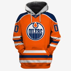 Custom Edmonton Oilers National Day For Truth And Reconciliation NHL Hoodie  3D - Bring Your Ideas, Thoughts And Imaginations Into Reality Today