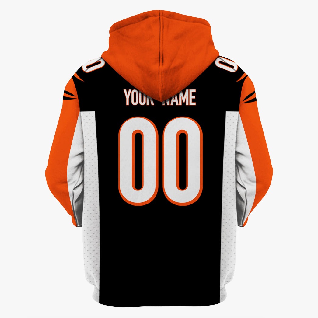 Personalized Cincinnati Bengals Custom Name 3D Hoodie