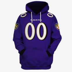 Baltimore Ravens Military Hoodies 3D Shirt Long Sleeve New Season