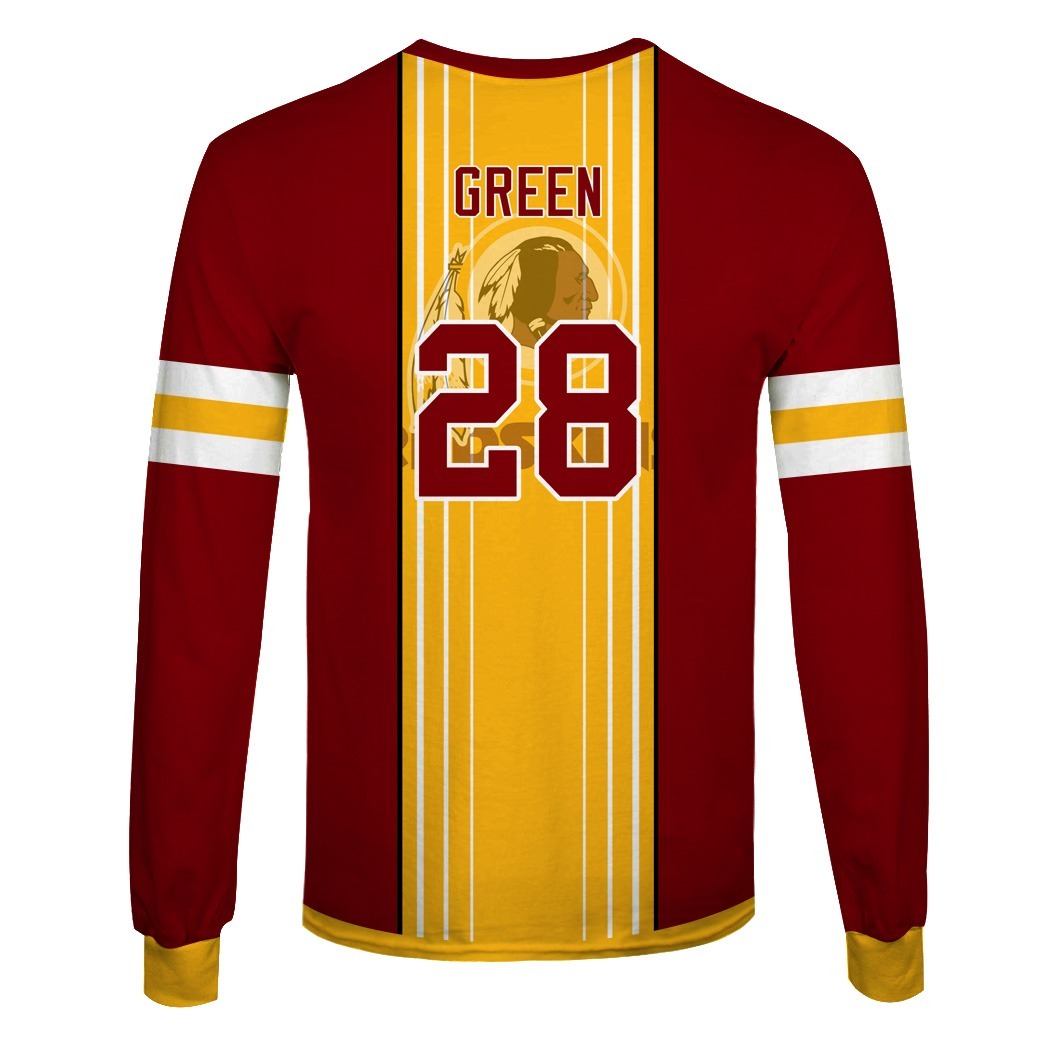 NFL Washington Redskins #28 Darrell Green HOF Mitchell & Ness