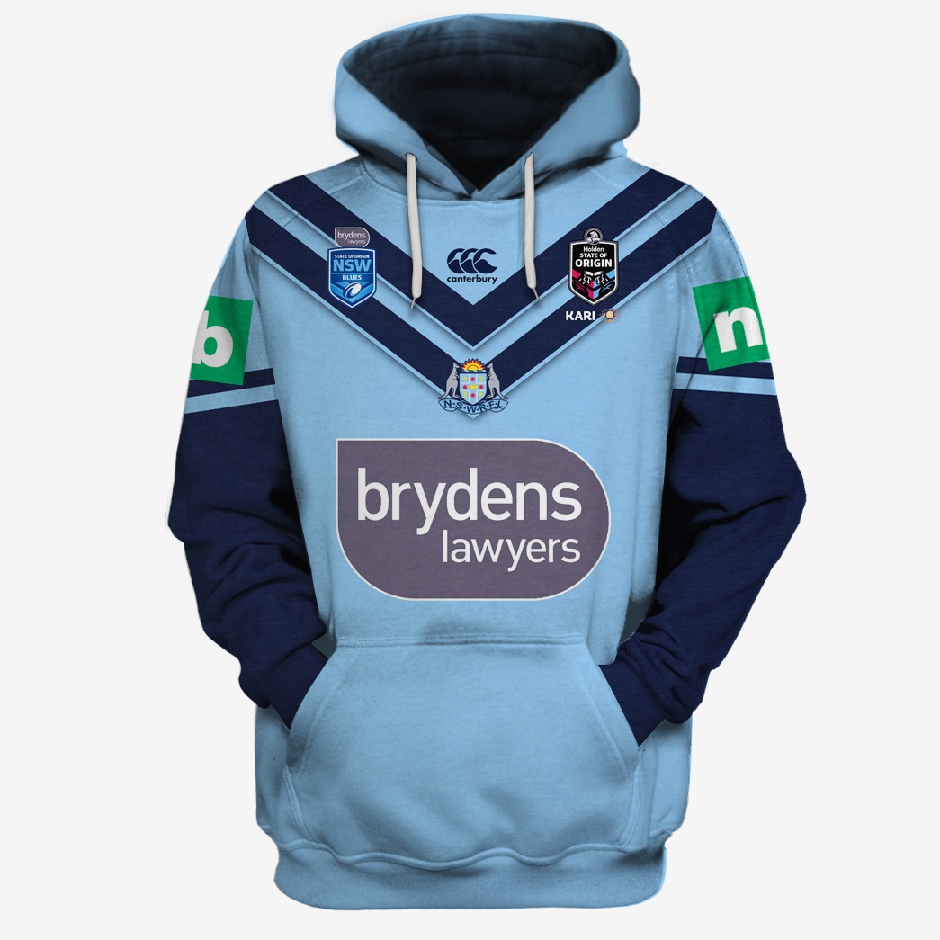 NRL 2018: State of Origin jersey 2019 alternate strip, New South Wales Blues