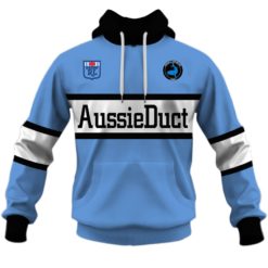 Personalized Cronulla Sharks 1988 ARL/NRL Retro Heritage Vintage Jerseys Hoodies Shirts For Men Women