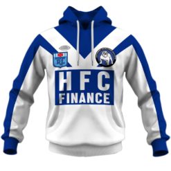 Personalized Canterbury Bankstown Bulldogs HFC 1985 ARL/NRL Vintage Retro Jerseys Hoodies Shirts For Men Women