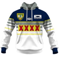 Personalized North Queensland Cowboys 1995 ARL/NRL Vintage Retro Jerseys Hoodies Shirts For Men Women
