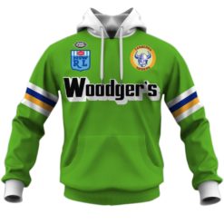 Personalized Canberra Raiders 1989 Woodgers ARL/NRL Vintage Retro Heritage Jerseys Hoodies Shirts For Men Women