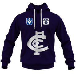 Personalized Carlton Football Club Vintage Retro AFL Guernsey 90s Hoodies Shirts For Men Women