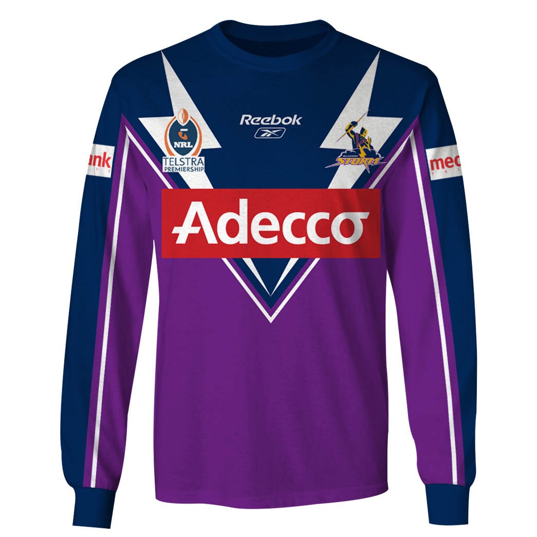 NRL Melbourne Storm Custom Name Number 2023 Indigenous Jersey T-Shirt