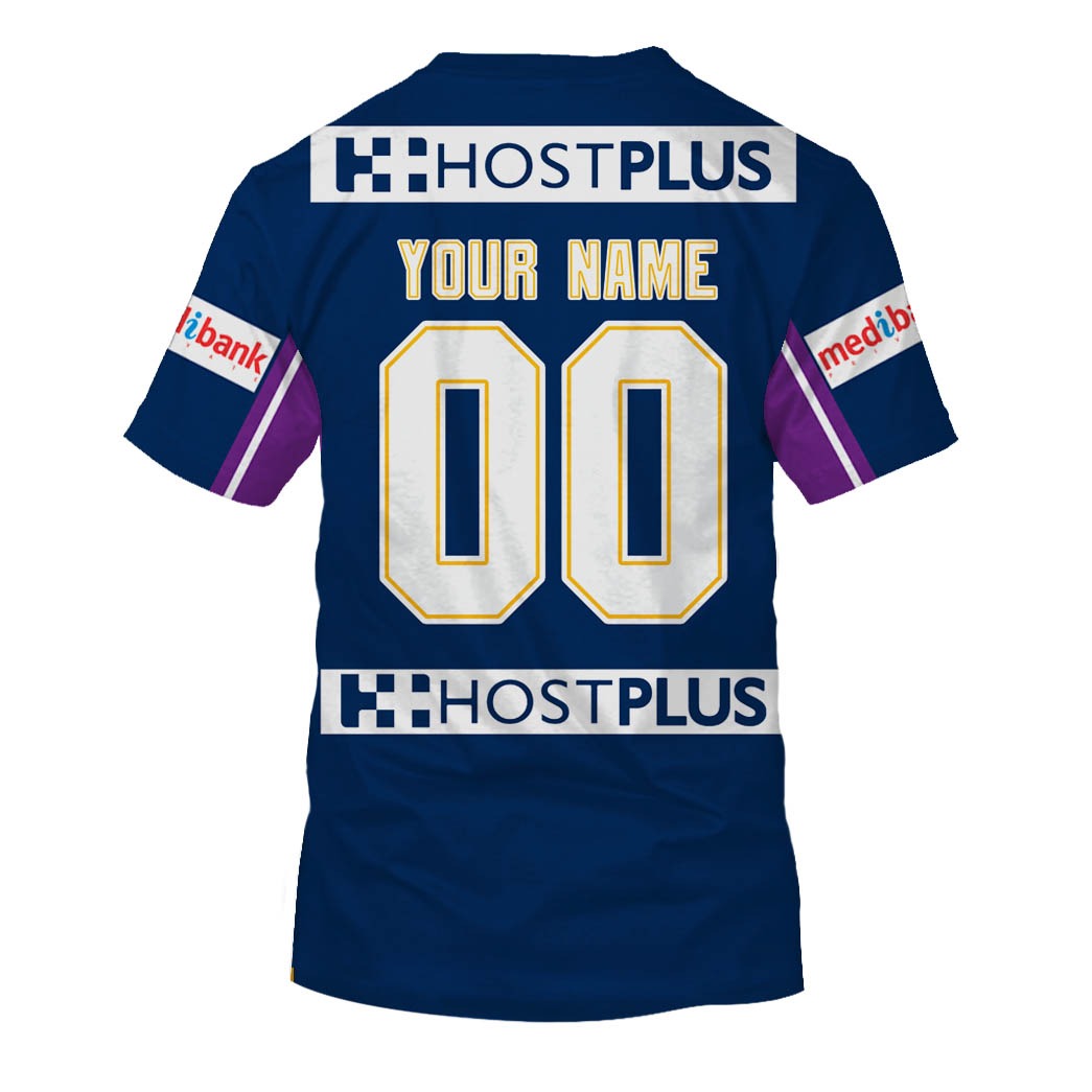 Personalise NRL Melbourne Storm 2022 Home Jersey - OldSchoolThings