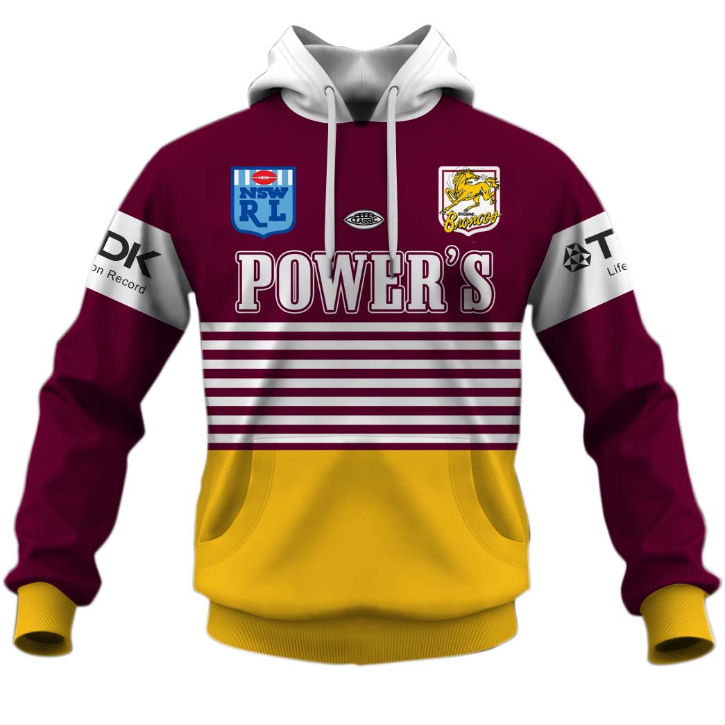 Buy 1992 Brisbane Broncos Retro Jersey – Mens - Queensland Jerseys