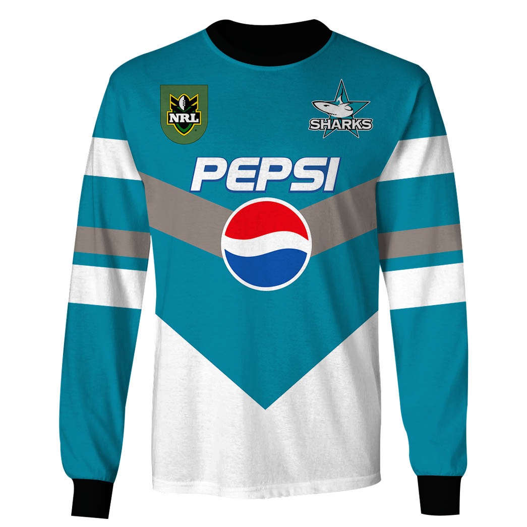 Buy 1998 Cronulla Sharks Retro Jersey – Mens - NRL Jerseys
