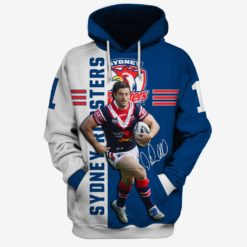 Cooper Cronk #1 Sydney Rooster Hoodies Shirts For Men & Women