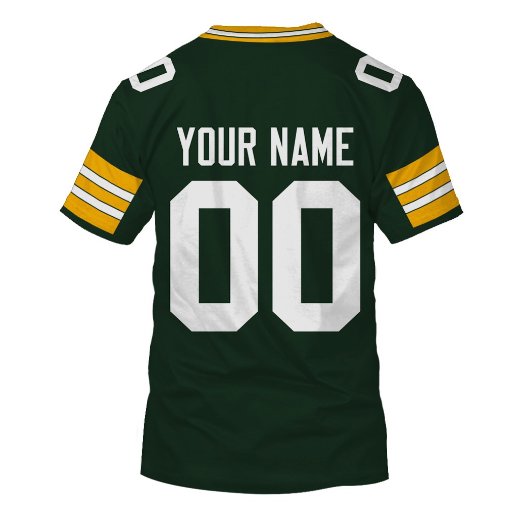 Personalized 1993 1994 Green Bay Packers 75th Anniversary Jersey