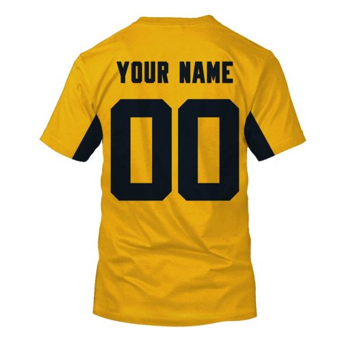 Personalized Pittsburgh Steelers 1933 Yellow Throwback Jersey ...