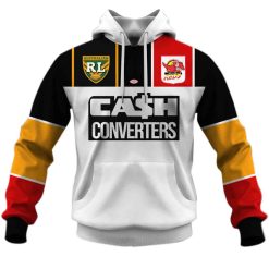 NRL North Queensland Cowboys Custom Name Number 1995 Vintage Retro Heritage  Jersey Kids T-Shirt