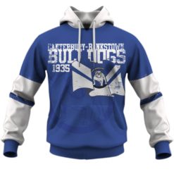Personalized Canterbury-Bankstown BullDogs Retro Flag Jerseys 1935 Hoodies Shirts For Men Women