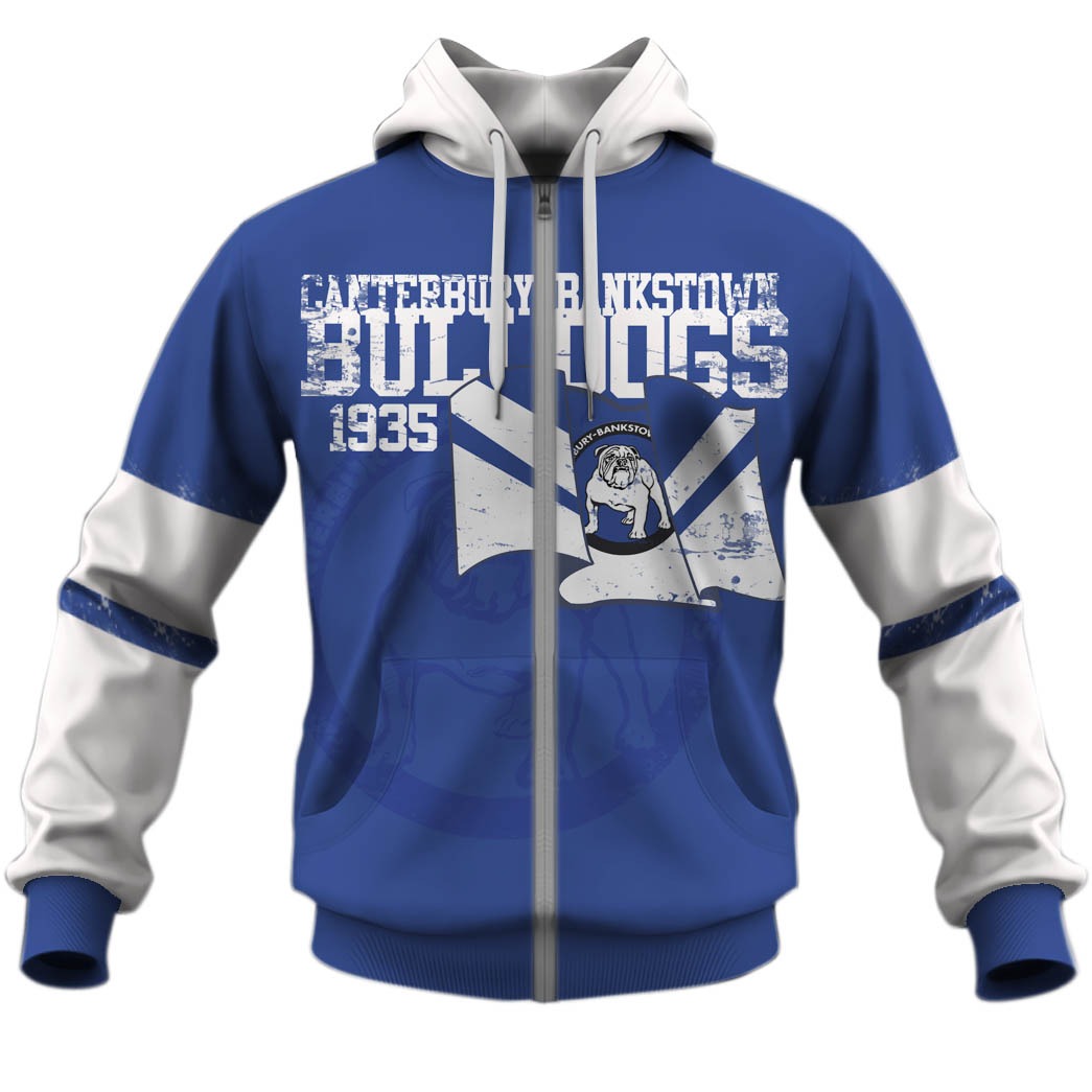 NRL Canterbury-Bankstown Bulldogs Custom Name Number 2023 Indigenous Jersey  Pullover Hoodie