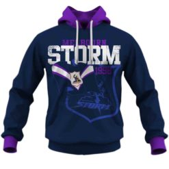 Personalized Melbourne Storm Flag Retro 1998 Jerseys Hoodies Shirts For Men Women
