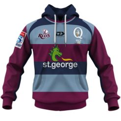 NEWS: Queensland Reds reveal 90s-inspired alternate shirt – Rugby