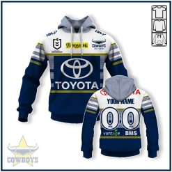 Personalise NRL North Queensland Cowboys 2021 Away Jersey