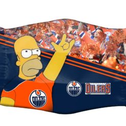 Edmonton Oilers NHL Simpson 3D Face Mask