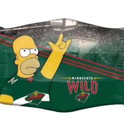 Minnesota Wild NHL Simpson 3D Face Mask