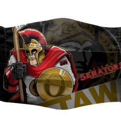 Ottawa Senators NHL Cartoon Wordmark 3D Face Mask