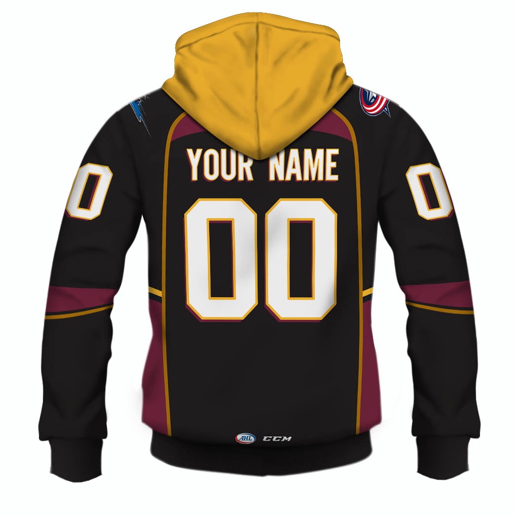 Cleveland Monsters Customized Number Kit For 2016-Present Black Jersey –  Customize Sports