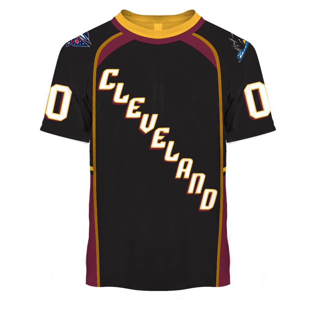 Cleveland Monsters Hockey Jersey Mens Small Black AHL CCM – Proper