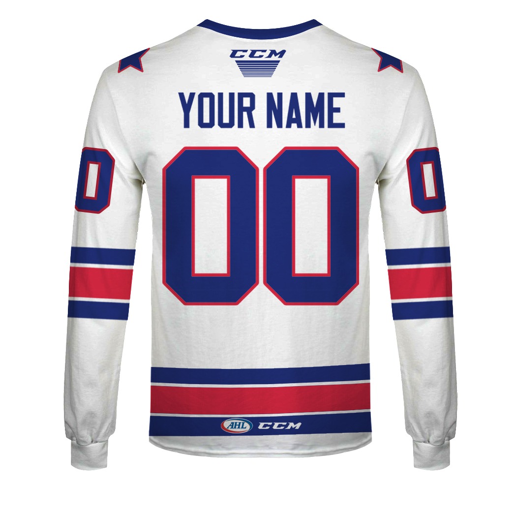 Customized AHL Laval Rocket Premier Jersey White - OldSchoolThings