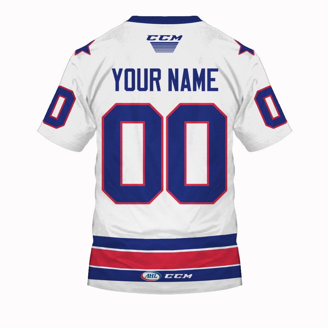 Personalized AHL Rochester Americans White Jersey 2020 - OldSchoolThings -  Personalize Your Own New & Retro Sports Jerseys, Hoodies, T Shirts