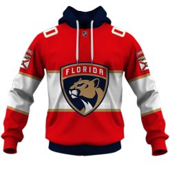 NHL Florida Panthers Custom Name Number 2021 Reverse Retro