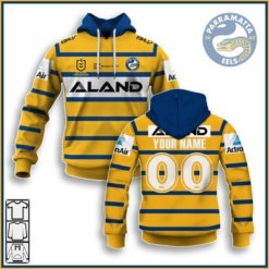 Personalize Parramatta Eels NRL 2020 Away Jersey