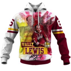 NRL Brisbane Broncos Legend Wally Lewis T52 Hoodie