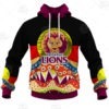 AFL Dinky Di Brisbane Lions Lover Aboriginal Flag x Indigenous Hoodie