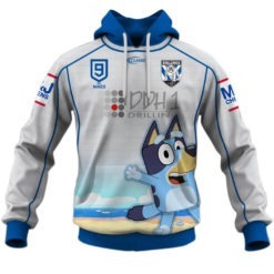 Personalize NRL Canterbury Bankstown Bulldogs x Bluey Jersey