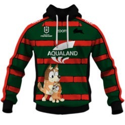 Personalize NRL South Sydney Rabbitohs x Bluey Jersey