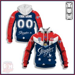 Personalise NRL Sydney Roosters x Bluey Jersey