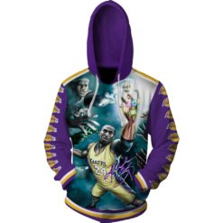 OSC-LKS009 Los Angeles Lakers Kobe Bryant #24 Limited Edition 3D All Over Printed Shirts For Men & Women