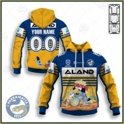 Personalise NRL Parramatta Eels x Bluey 2020 Jersey