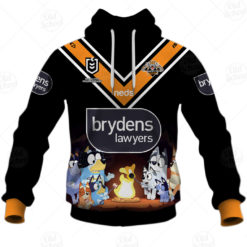 Personalise NRL Wests Tigers x Bluey Jersey 2020