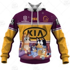Personalise NRL Brisbane Broncos x Bluey 2020 Jersey