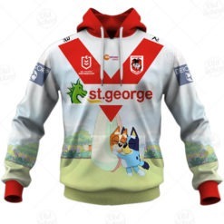 Personalise NRL St. George Illawarra Dragons x Bluey Jersey 2020