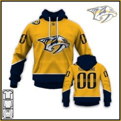 Personalize Nashville Predators NHL 2020 Home Jersey