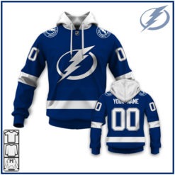 Personalize Tampa Bay Lightning NHL 2020 Home Jersey